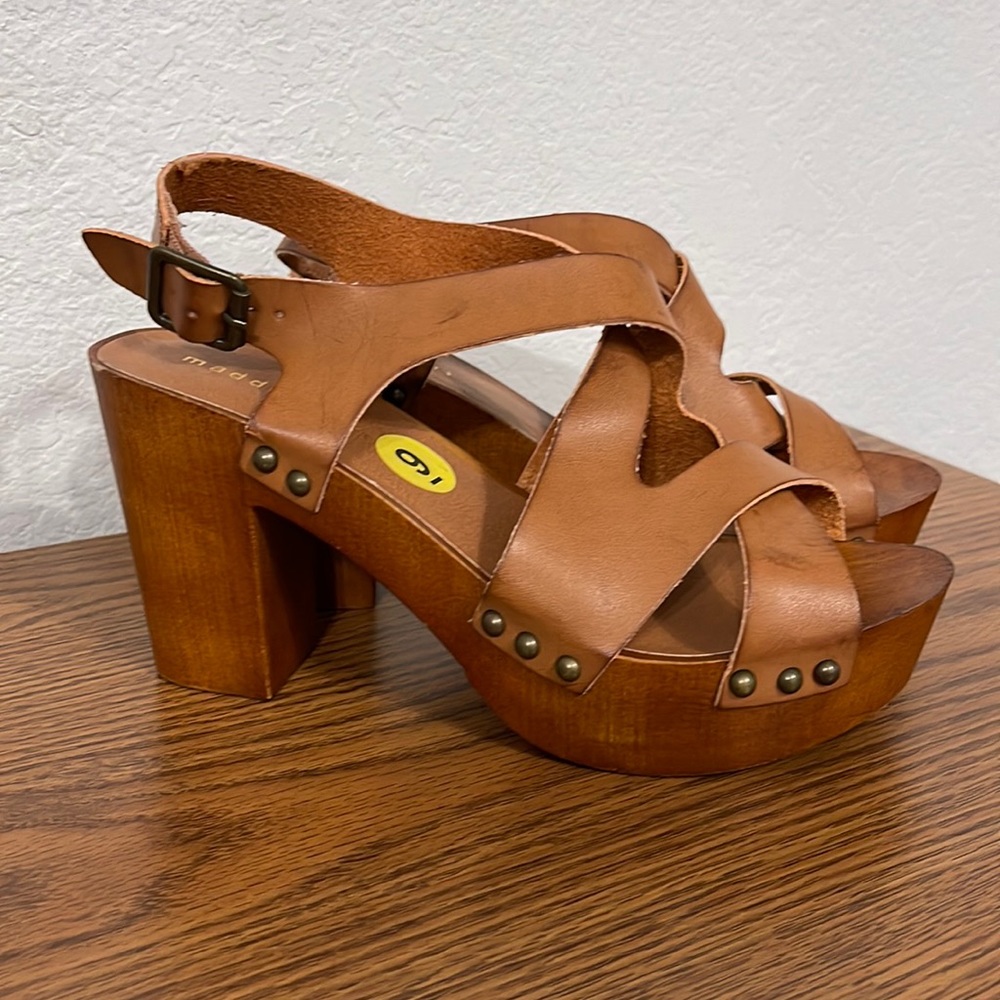 Madden Girl Platform Strappy Sandals 👡 Brown Size 9